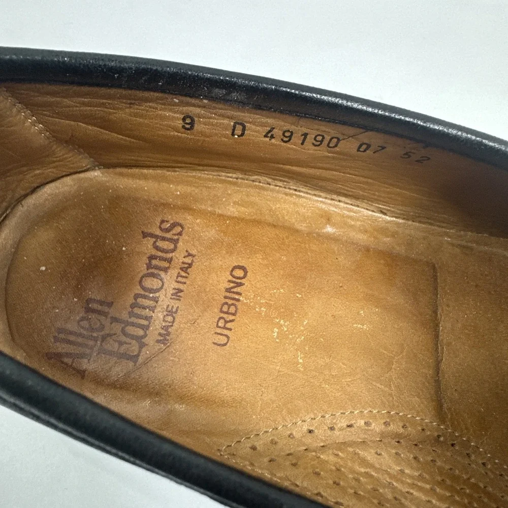 Allen Edmonds‎ Loafers Men's 9D Urbino Tassel Loafers Slip on Made In Italy